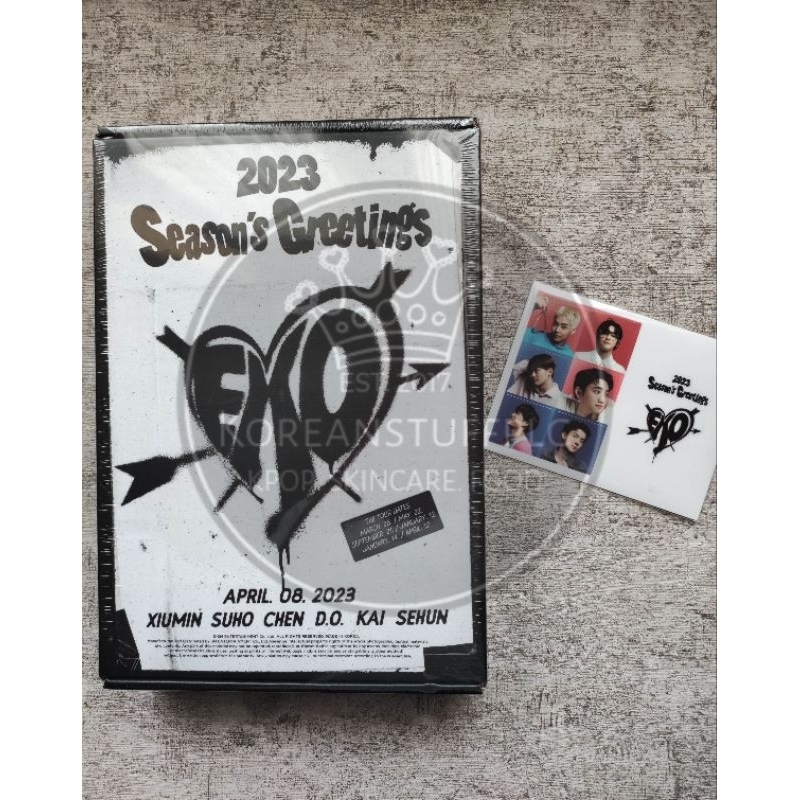 [Ready Stock] EXO Season Greeting 2023 POB YES24