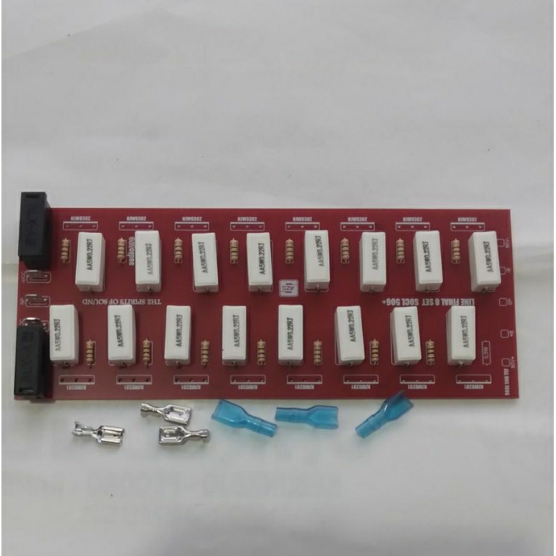 PCB line final 8set transistor lengkap komponen