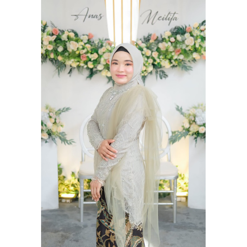 Sewa kebaya wisuda/Kebaya modern/kebaya lamaran/kebaya sage green/Kebaya hijau sage