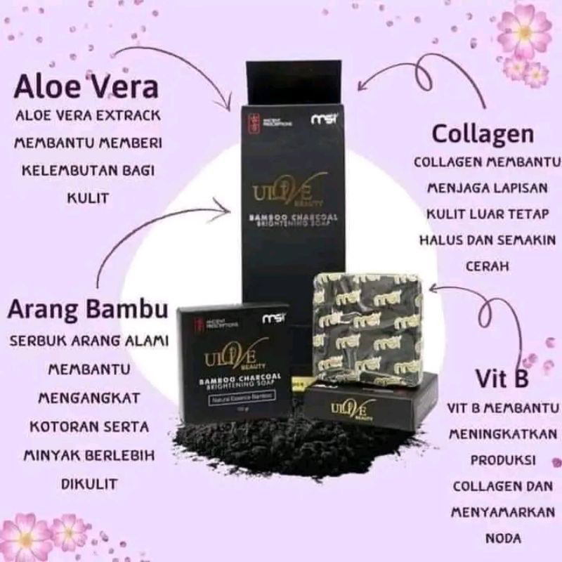 Sabun Bambu 100% ORI / Bamboo Charcoal Brightening Soap / Sabun Bamboo