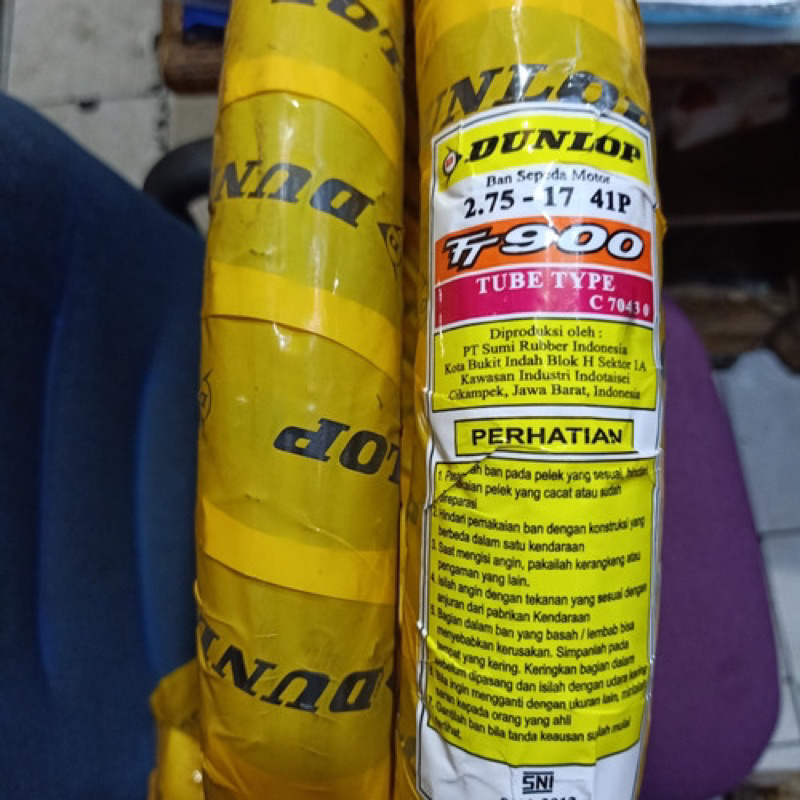BAN LUAR DUNLOP 275-17 TT900