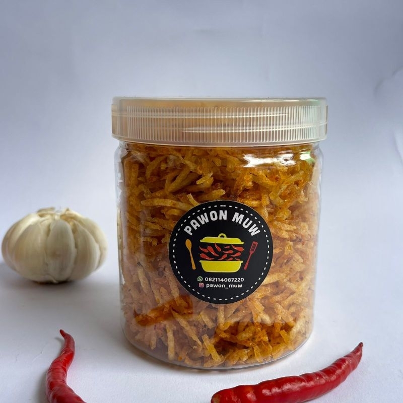 

Ay00! Keripik Kering Kentang Mustofa Kemasan Toples