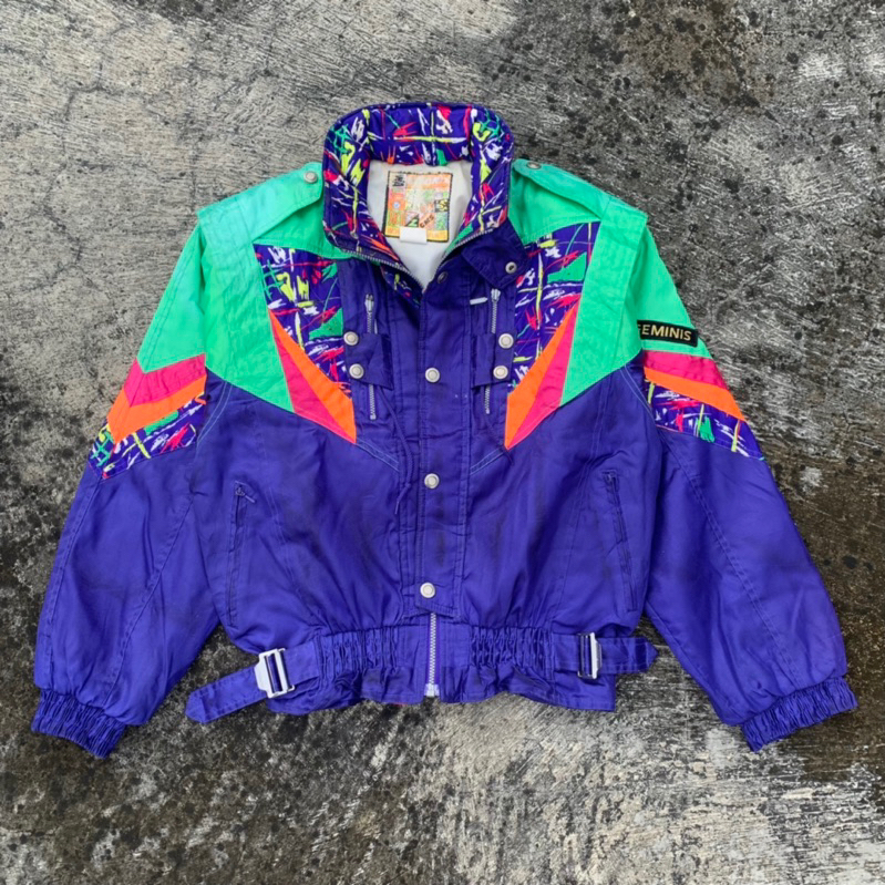 vintage racing jacket ski second original