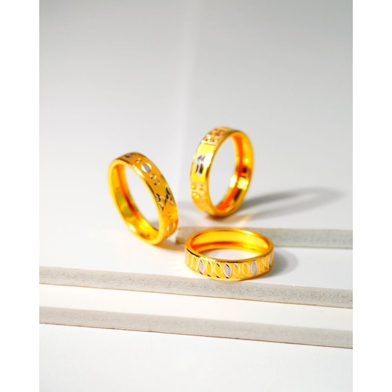 Cincin Emas Kuwung Batik SUPER RINGAN!!! - Toko Emas Gadjah