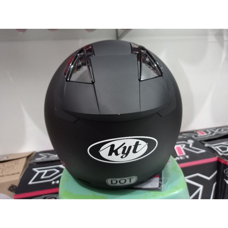 KYT DJ MARU HITAM DOFF