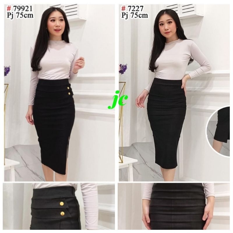 JCMP - ( 7227,  7921 ) ROK SPAN * Rok Span Katun Wanita Model Terbaru