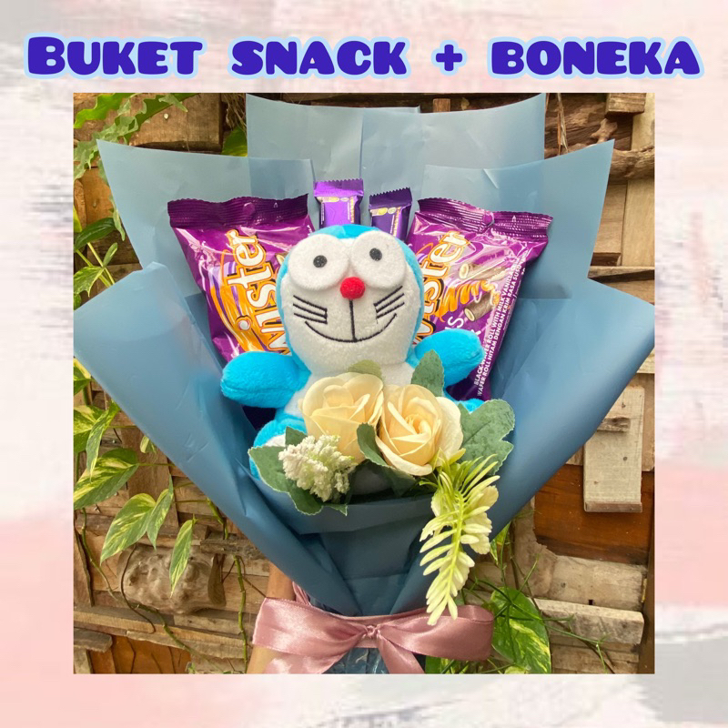 

BUKET SNACK / BUKET COKLAT DAN BONEKA