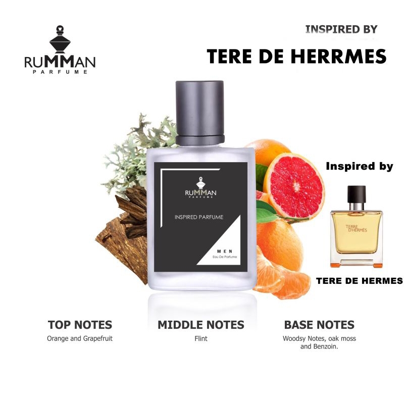 Inspired Parfum Terea De Hrmes Parfume Farfum Minyak Wangi Pria Cowok Laki Tahan Lama Aroma Rempah