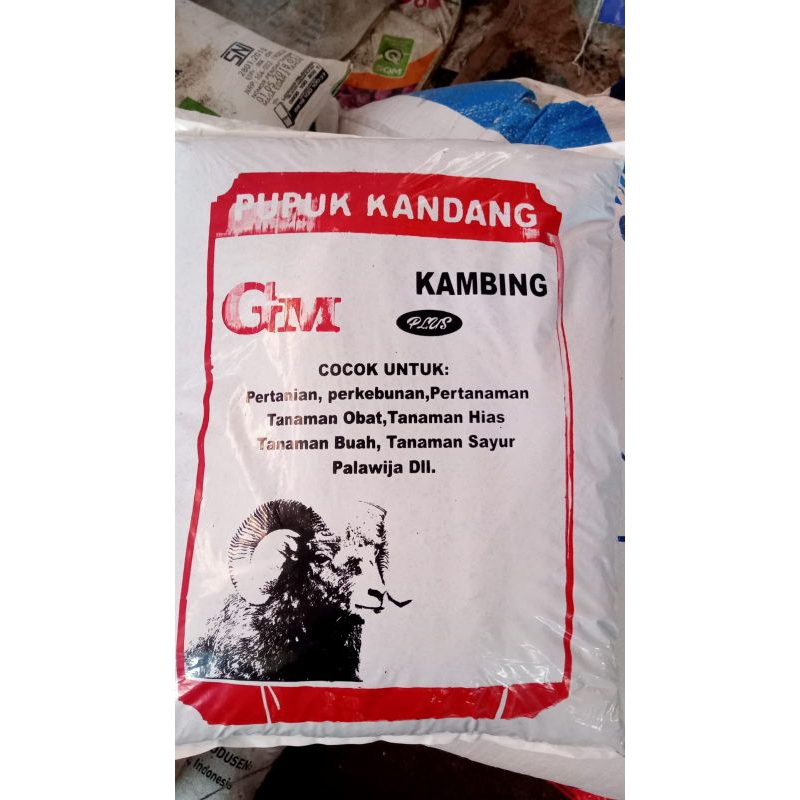 PUPUK Kandang kambing halus 1kg