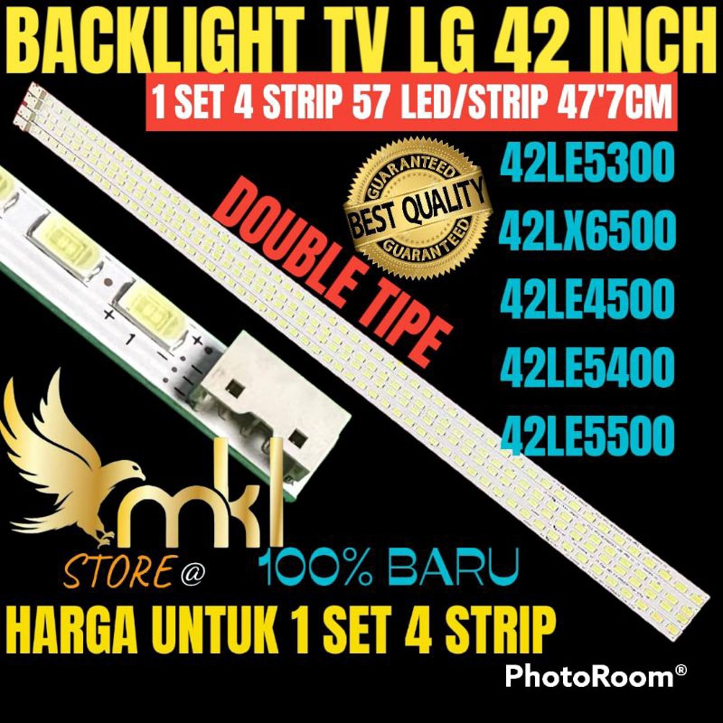 BACKLIGHT TV LED LG 42 INCH 42LE5300 42LX6500 42LE4500 42LE5400 42LE5500 BACKLIGHT TV LED LG