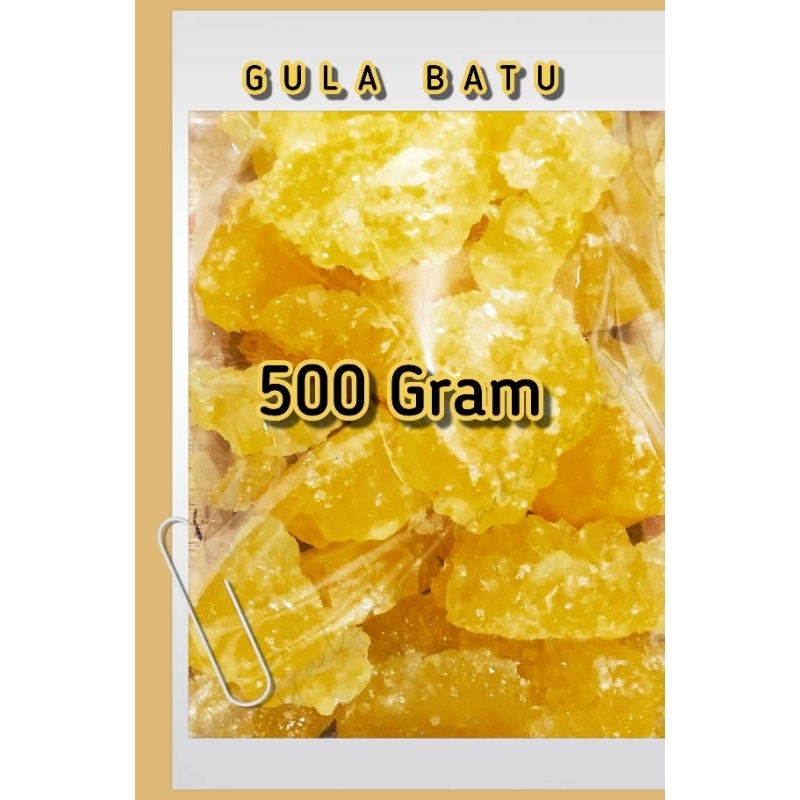 

Gula batu kristal asli original / sugar 500gram