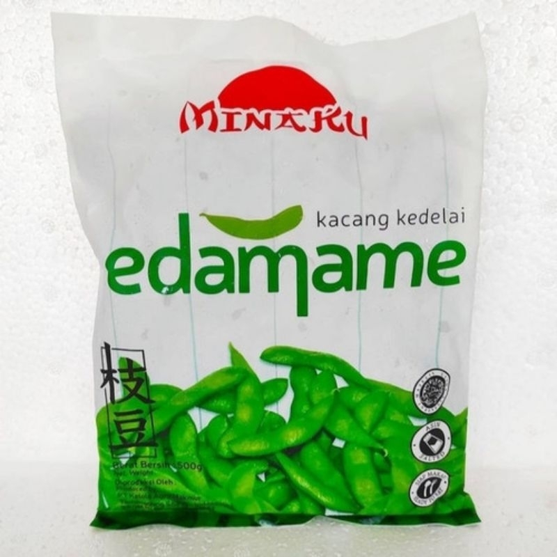 

MINAKU EDAMAME 500 GRAM - AGEN FROZEN FOOD MURAH