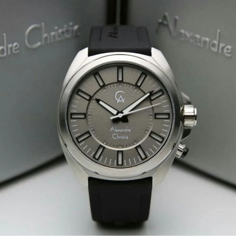 jam tangan pria original ALEXANDRE CHRISTIE AC8631MH