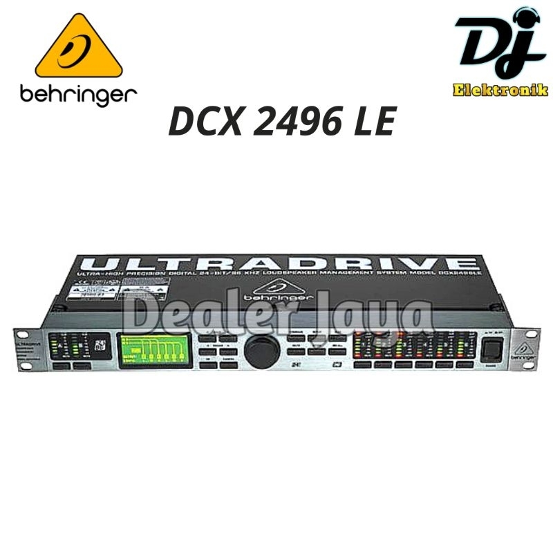 Management / DLMS Behringer DCX 2496 LE / / DCX2496 / DCX 2496LE - 2 in 6 out