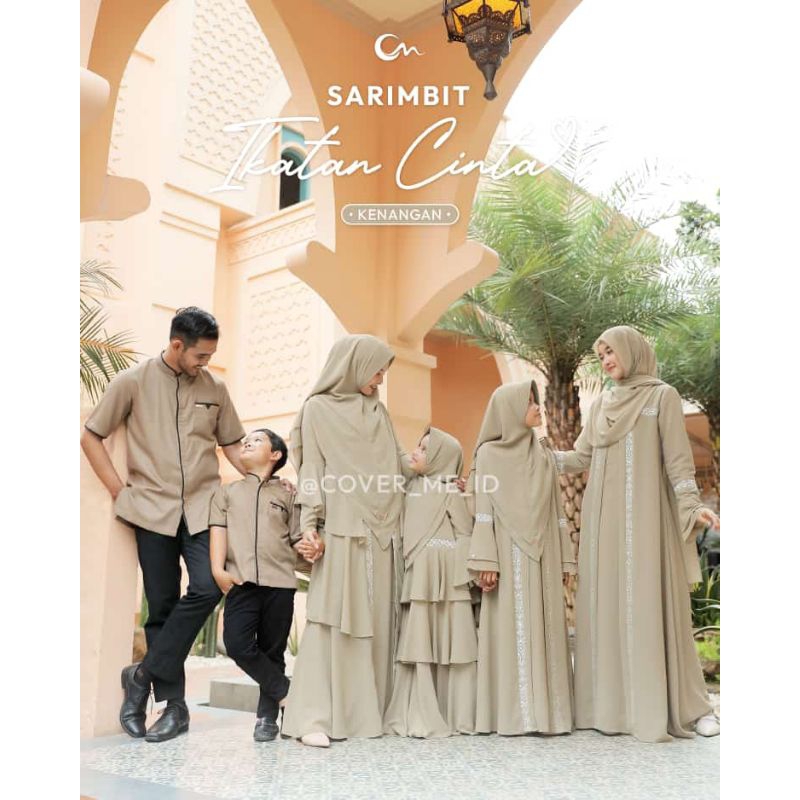 ready sarimbit ikatan cinta style elsa ori by cover me lebaran sarimbit ied series kelluarga family 