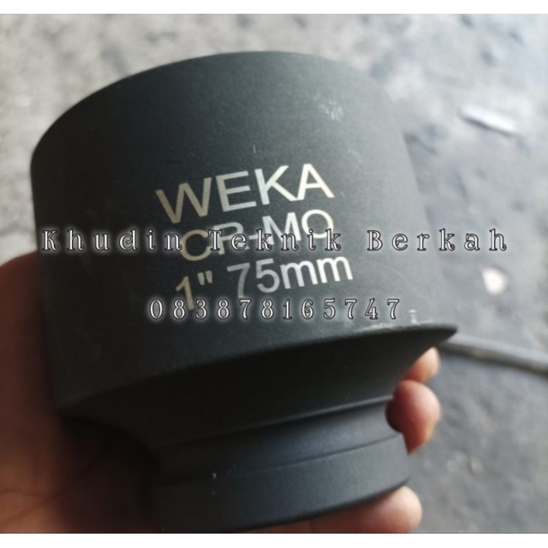 Weka Mata Kunci Shock Impat 1" 75 mm