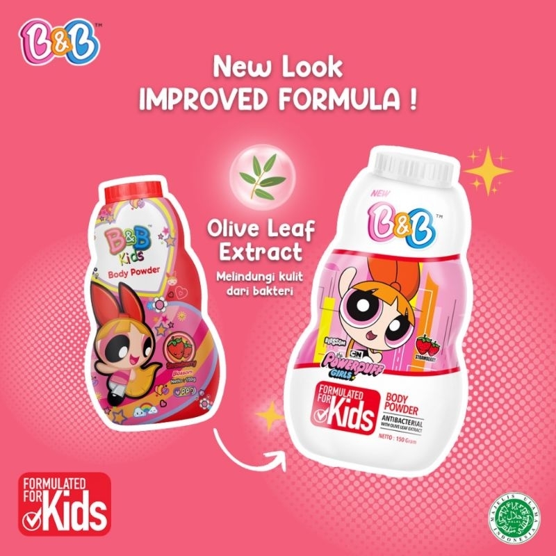 B&amp;B Kids Body Powder