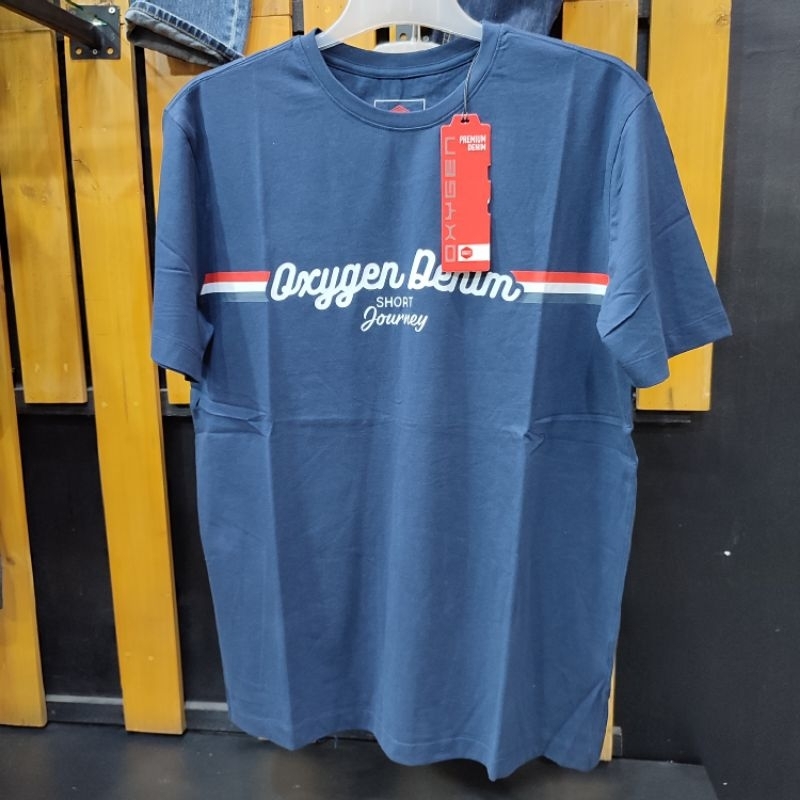 OXYGEN ORIGINAL 012 Atasan Kaos Oblong Pria Lengan Pendek