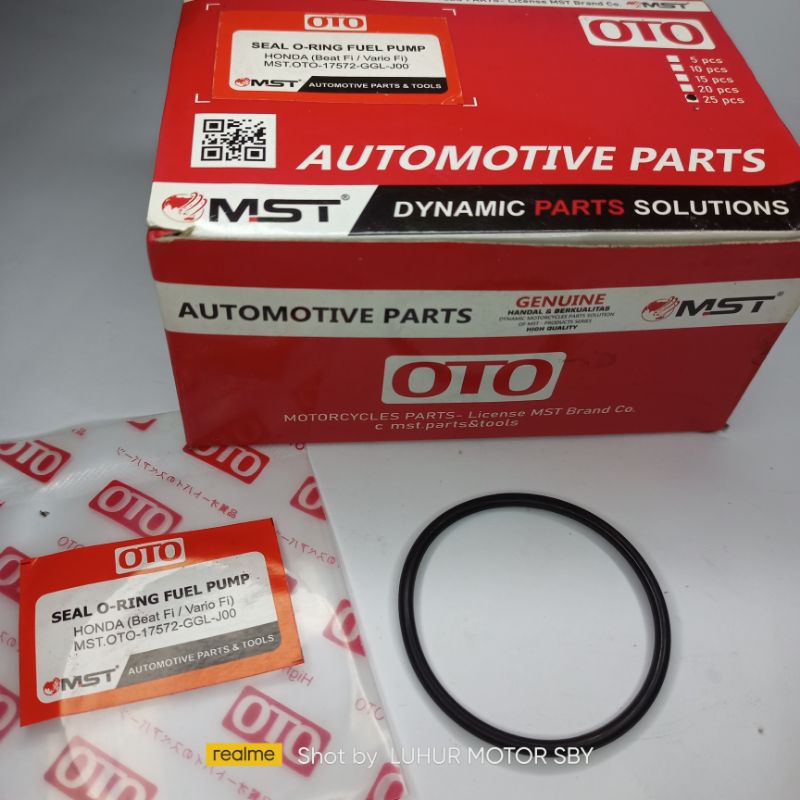 Karet Oring fuel pump BeAT MST Scoopy Spacy Oring fuel pump vario 125 vario 150 Revo Supra