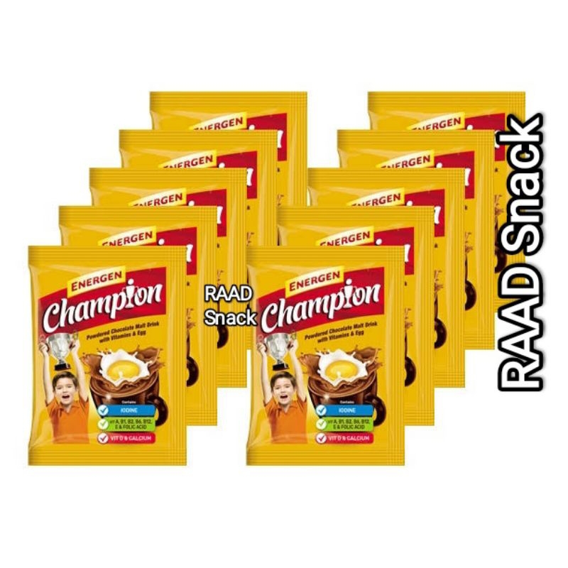 

Energen CHAMPION renteng isi 10 sachet