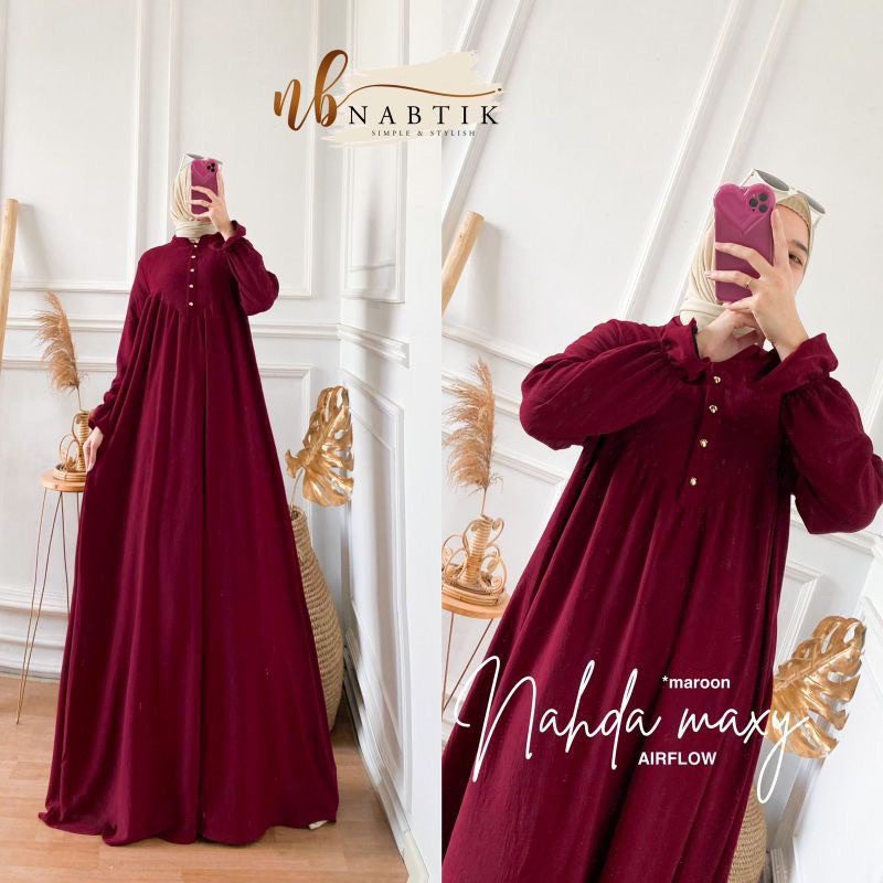 NAHDA DRESS MAXY CRINGKEL AIRFLOW