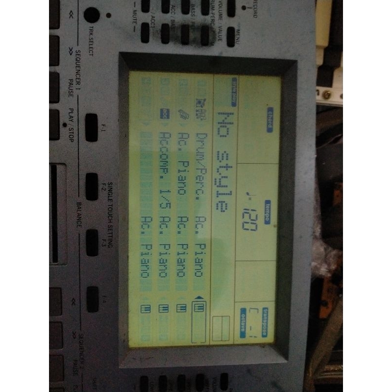 Layar LCD Keyboard KORG Pa 50 Disket Original
