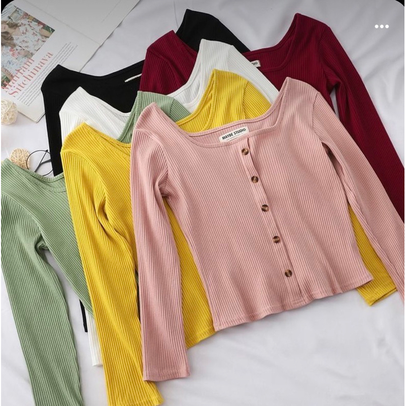 BLOUSE KOREA - CROSA BLOUSE