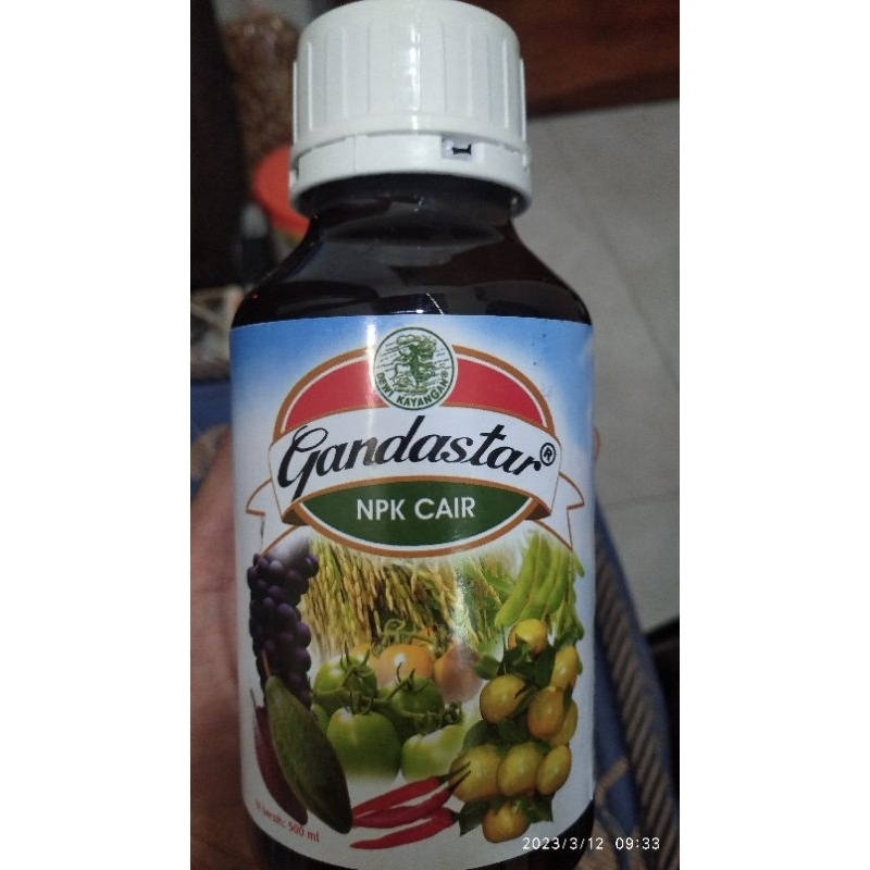 PUPUK GANDASTAR NPK CAIR 500 ML