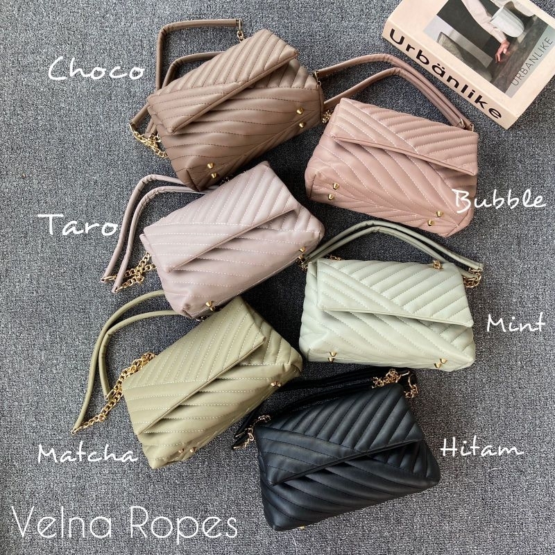 TAS WANITA VELNA ROPES TERMURAH SIAP KIRIM