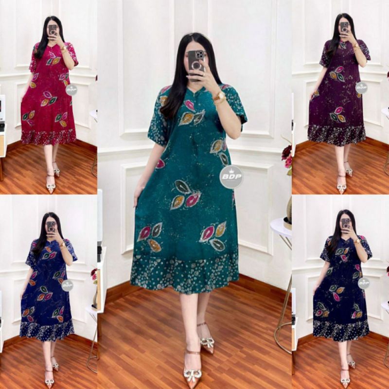 daster cap batik pekalongan/daster batik cap super/daster batik cap premium/daster cap jumbo