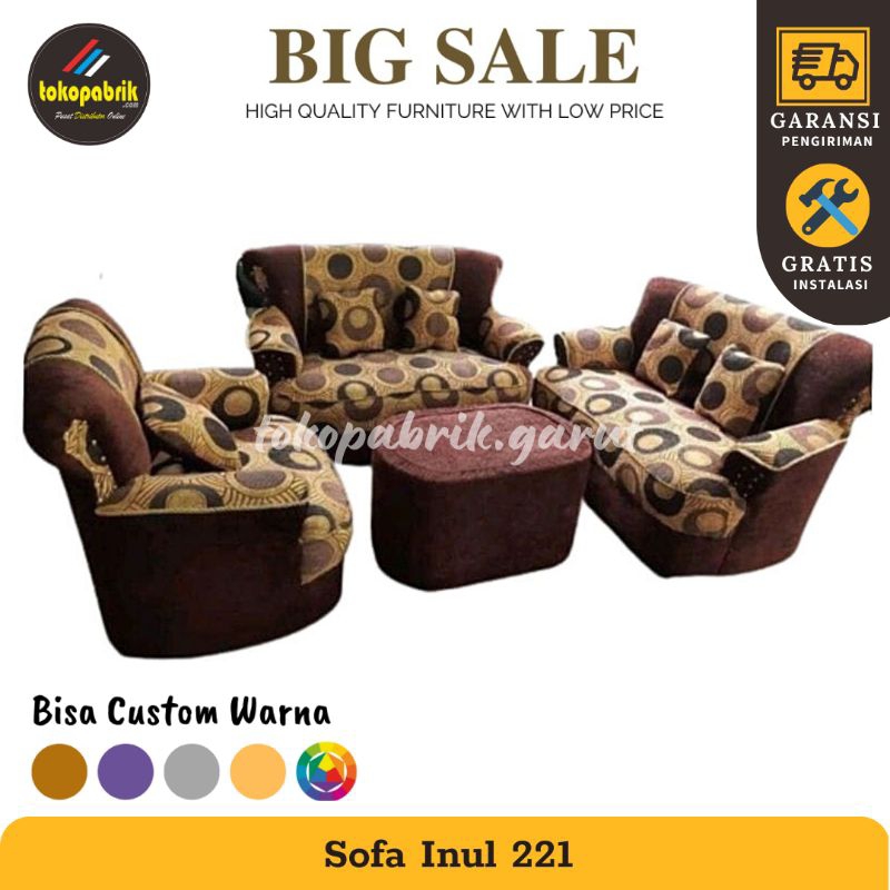 Sofa Inul Terlaris Kursi Inul Termurah Sofa Tamu Minimalis Garut Bandung Soreang