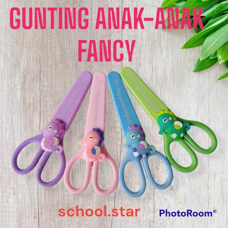 

GUNTING ANAK-ANAK UJUNG TIDAK TAJAM / GUNTING MOTIF FANCY