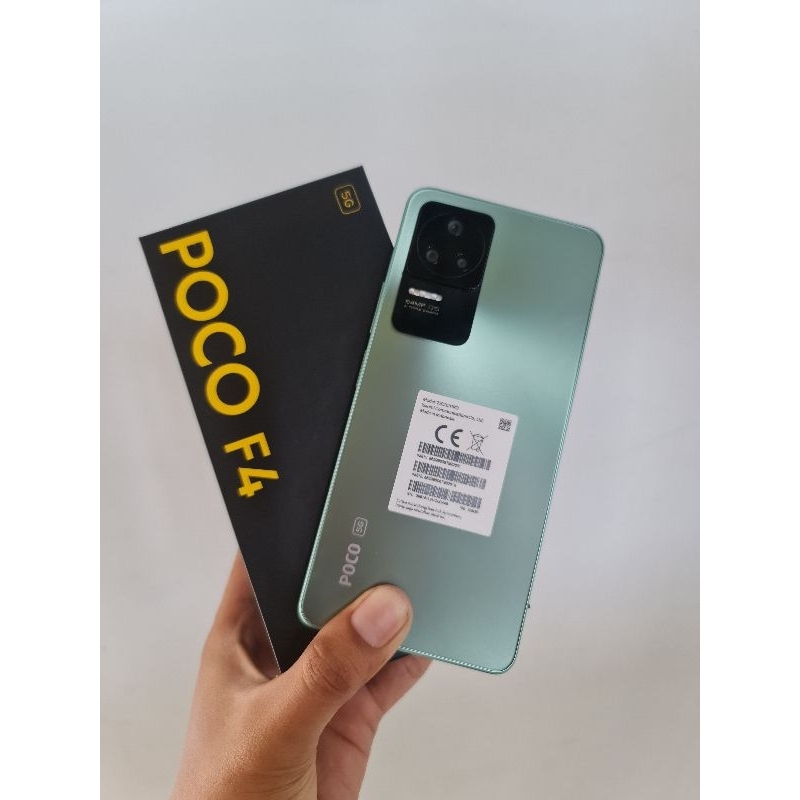 poco f4 5g 8/256 second lengkap mulus