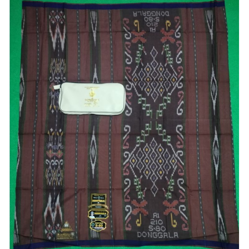 SARUNG DONGGALA ORIGINAL A1 S.80 SUTRA 50%