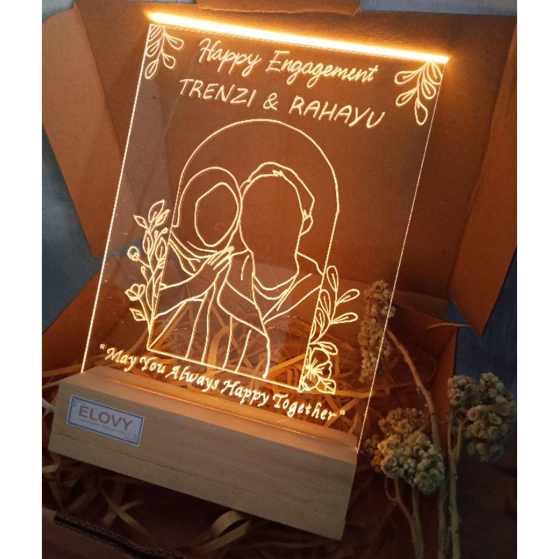 AKRILIK LETTERING LED | AKRILIK CUSTOM GIFT