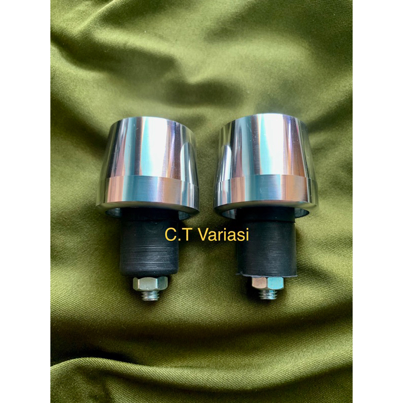 Jalu stang chrome almunium model pcx medium bandul jalu stang chrome universal sepasang kanan kiri