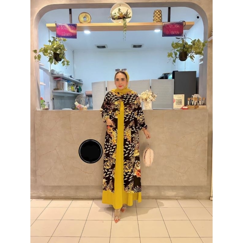 Set gamis 2in1 ZARR*