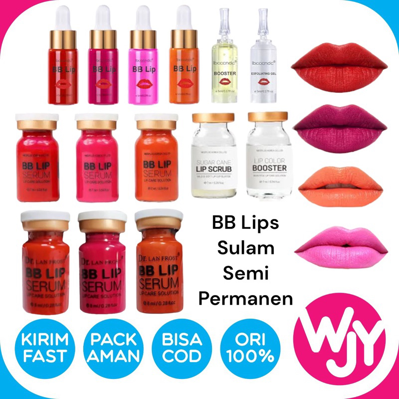 Dr DRAWING LIPS SULAM BB LIPS BIBIR INSTAN SEMI PERMANEN TAHAN LAMA ORIGINAL