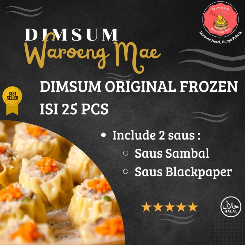 

Dimsum Original Frozen isi 25 pcs