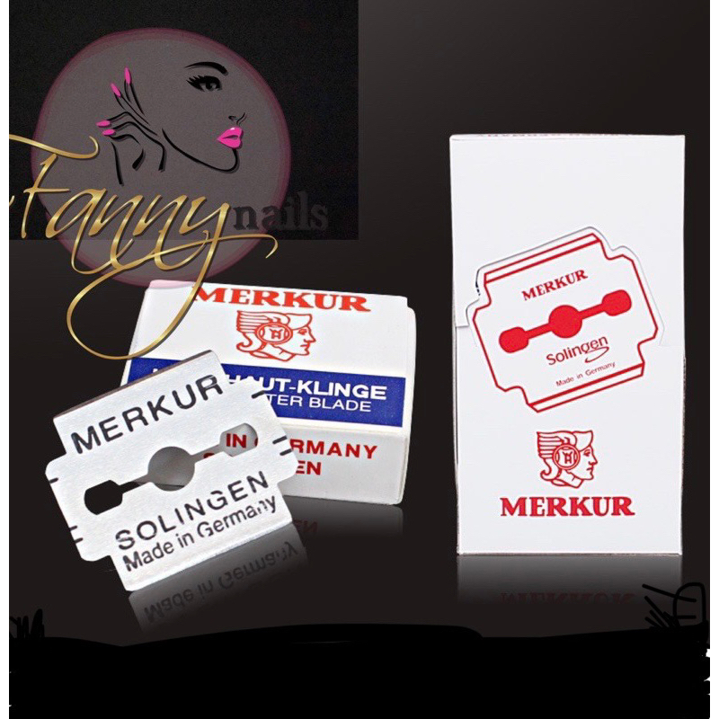 PISAU REFIL CREDO ISI 10pcs CORN CUTTER PEDICURE REFFIL CREDO PISAU SILET MERKUR