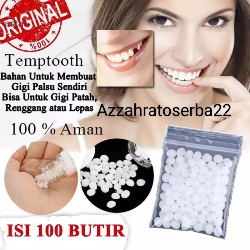 TEMPORARY TOOTH/TEMPTOOTH Penambal Gigi/ Temptooth (Azzahratoserba22)