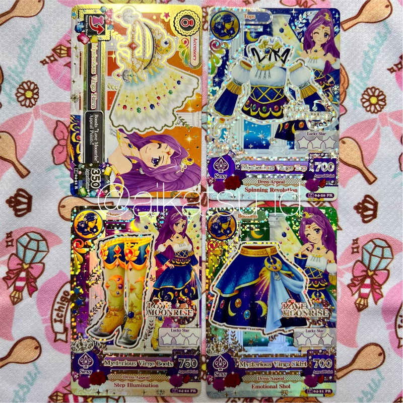 Kartu Aikatsu Premium Mysterious Virgo Set