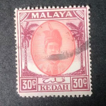 

koleksi Prangko Kuno Malaya Kedah 30 Cent