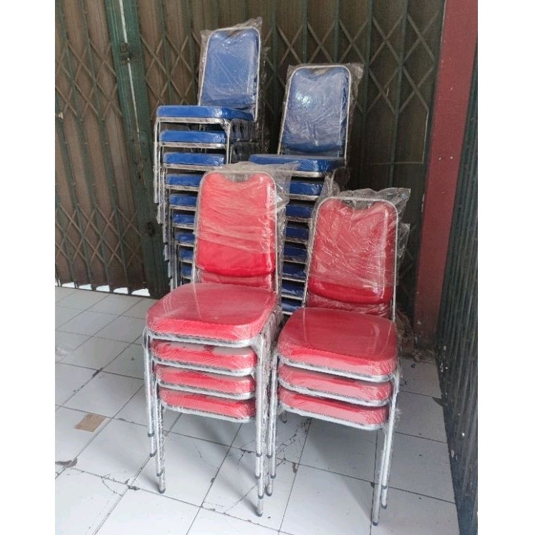 Kursi susun import FRONTLINE - kursi kantor - grosir - pembelian banyak lebih murah lagi - Free ongk