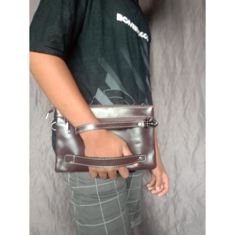 hand bag kulit asli
