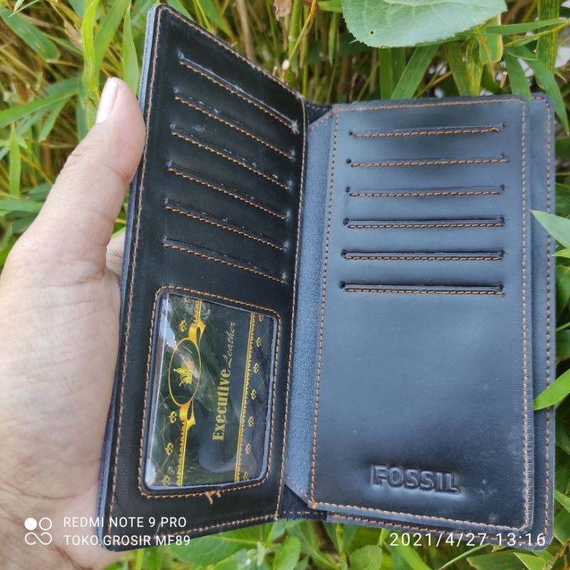 Dompet Kulit Sapi Asli | Dompet Pria Panjang Full Kulit Slot Full Card