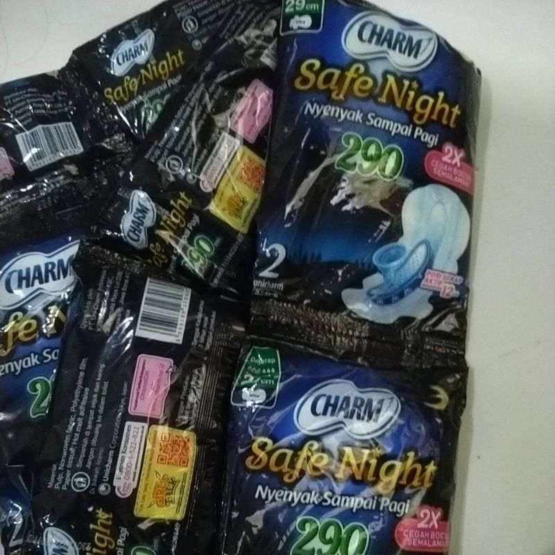 Pembalut Charm Safe Night 290mm