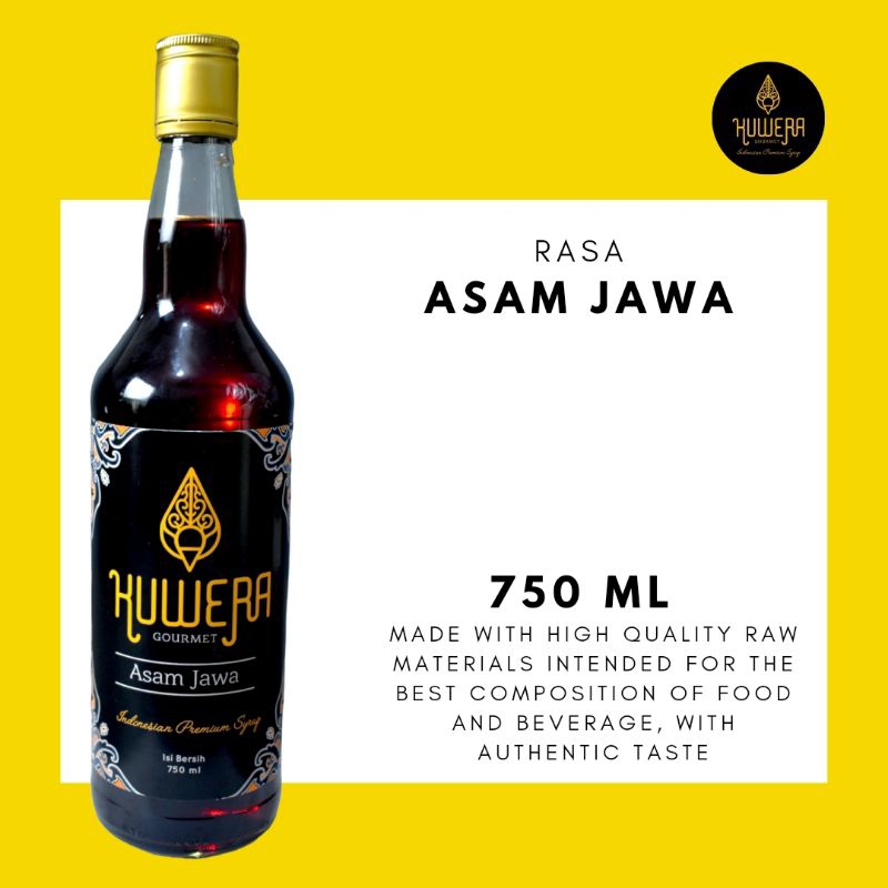 

Sirup Asam Jawa l Tamarind - Kuwera syrup 750 ml