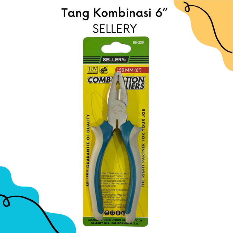 Sellery Tang Kombinasi 6” | Sellery Tang Kombinasi 6 Inch | Tang Kombinasi Sellery 6” | Tang Kombina