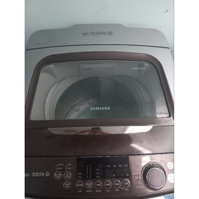 mesin cuci second samsung wooble